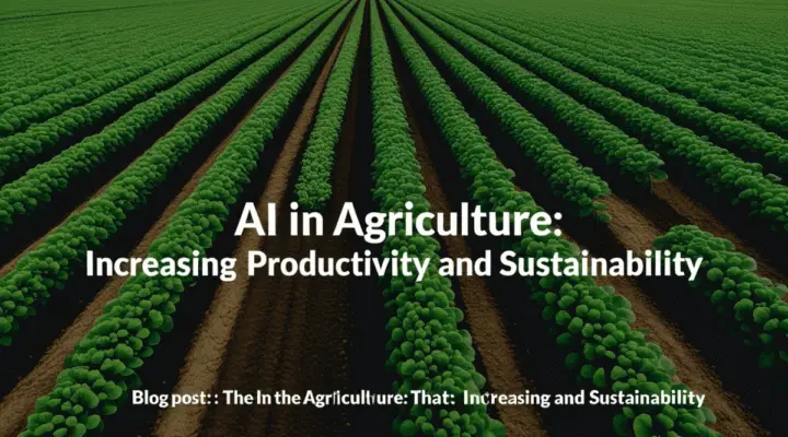 IA na Agricultura: Aumentando a Produtividade e Sustentabilidade